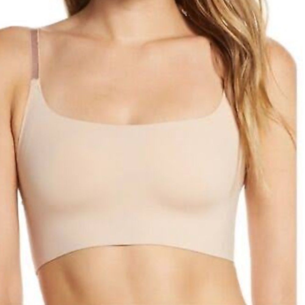 True & Co. Nude Seamless Convertible Strap Bra XL